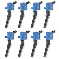 Direct Replacement Ignition Coil Set for 1999-2014 Ford 4.6/5.4L 2-Valve Engines, Blue - Set of 8