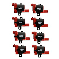 Blaster Series Ignition Coils for 1999-2007 GM L-Series Truck Engines [Red Heat Sink]