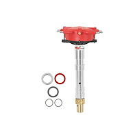 Crank Trigger Distributor Chevy V8 Low Profile w/ Red Crab Cap