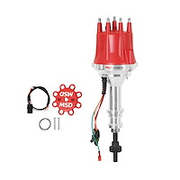 Digital E-Curve Pro-Billet Distributor Small Block Ford 289/302 - Red