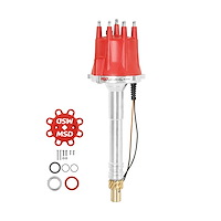 85501 Pro-Billet Distributor Chevy V8 Red