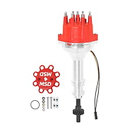 Pro-Billet Small Cap Distributor Ford 351C-460 Red