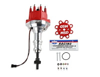 Pro-Billet Distributor Ford 289-302 - Red - Steel Gear