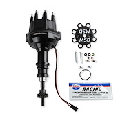 Pro-Billet Distributor Ford 289-302 - Black - Steel Gear