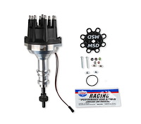 Pro-Billet Distributor Ford 289-302 - Black - Steel Gear