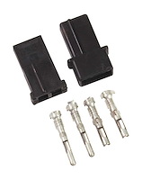 2-Pin Connector Kit Includes: (1) Male End