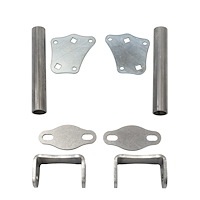 Small Block, Big Block Chevy Engine Mount Kit for QA1 Tubular Crossmember