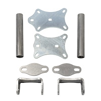 GM Gen III LS Engine Mount Kit for QA1 Tubular Crossmember