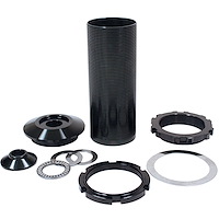 Coil-Over Adjuster Kit for HD, HS and HR Series Struts [2-1/2 in. Spring, Black Anodized Aluminum]