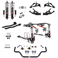 DK43-GMF1 QA1 Level 3 Drag Kit, Level 3 Drag Full Vehicle Suspension Kit