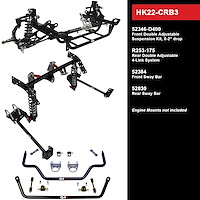 HK22-CRB3 Suspension Kit, Handling Kit Level 2, Mopar B-Body
