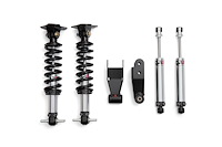 LK02-GMT01 Lowering Kit w/Double-Adjustable Shocks for 2007-2018 Chevy Silverado, GMC Sierra 2WD [800 lb. Springs]