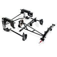 Rear Coilover Conversion System R245-200 for 1999-2006 Chevy Silverado, GMC Sierra 1500 2WD Short Bed Trucks