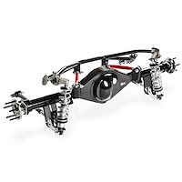 R258-170S Four Link and Axle, Four Link Kit with OE Width 9in., 68-72 GM X Body, Double Adjust