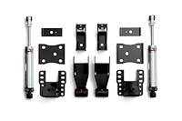 RDK52627 Rear Lowering Kit w/Double-Adjustable Shocks for 2007-2018 Chevy Silverado, GMC Sierra 1500 2WD/4WD
