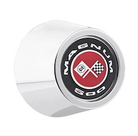 LW-HC013 Wheel Center Cap, Fits Legendary Wheels Magnum 400/Magnum 500; LW40 & LW50 Series Wheels, Magnum 500 Logo, Press-Fit