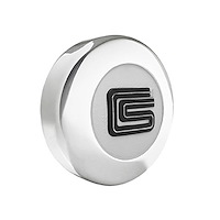 LW-HC016WP Wheel Hubcap, Fits Legendary Wheels LW70 Series Wheels, Officially-Licensed GT Shelby Logo, Press-Fit