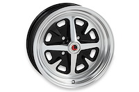LW40-50644A Magnum 400 Wheel [Size: 15"x6"] Gloss Black/Machined Finish