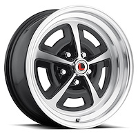 LW50-60857A Magnum 500 Wheel [Size: 16"x8"] Gloss Black/Machined Finish