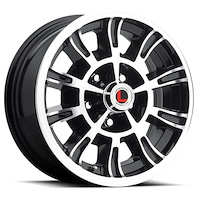 LW66-50754A GT6 Wheel [Size: 15"x7"] Gloss Black/Machined Finish