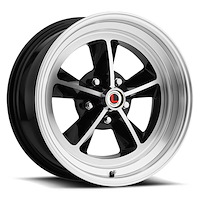 LW69-70854A GT9 Wheel [Size: 17"x8"] Gloss Black/Machined Finish