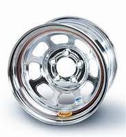 50SR55C Wide-Five Armor Edge Wheel Size: 15" x 10", Chrome
