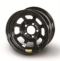 958BC2 Excel IMCA D-Hole Wheel Size: 15" x 8", Black