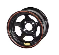 L37SH4 Inertia Advantage Wheel Size: 13" x 7", Black