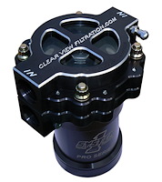 405-115-B 4 in. Screw-On/S1 Black-Out Filter, #12 Ports, 115 Micron Element, Accepts System 1, Up To 50 Weight Oil