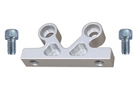 470 4 in. Filter Straight Mounting Bracket Kit, Mounts To A Flat Surface, Fits All 4 in. See-Through Filter Assemblies