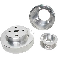 3-Piece Underdrive Pulley Kit 1986-96 Ford F-Series Truck 302-351