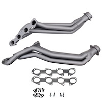 Full-Length Exhaust Headers Fits Select Dodge Charger, Challenger, Chrysler 300C 6.1L /6.4L, 6.2L HellCat [Titanium Ceramic]