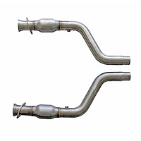 Short Mid-Pipe with Converters 2005-14 Dodge Hemi