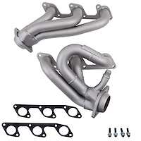 Tuned-Length Shorty Headers 2005-2010 Ford Mustang 4.0L V6 [Titanium Ceramic Finish]