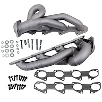 Shorty Unequal-Length Exhaust Headers 2009-2018 Dodge Ram 1500 5.7L Hemi 2/4WD [Titanium Ceramic]