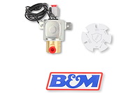 46075 Launch Control Solenoid, 1/8-inch NPT Inlet/Outlet [Zinc-Plated Steel]