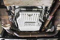 70400 Hi-Tek Cast Aluminum Deep Transmission Pan Fits Select Ford/Lincoln with 10R80/10R60 Transmissions [Natural Finish]
