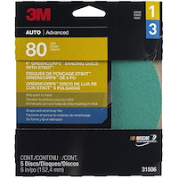 Stikit GreenCorps Sanding Discs 80 Grit