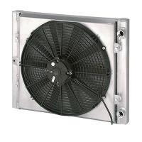 Dragster-Style Drag Race Radiator Module Single 1" Core
