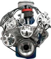 SB-Ford Tru Trac Serpentine Systems with Power Steering, without A/C