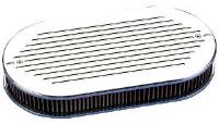 Dual Quad Air Cleaner Ball Milled 17-1/2" L x 9-3/9" "W x 3-1/4" H
