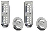 Door Jamb Vents for 1972-1976 Chevrolet Impala, Caprice [Polished]