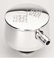 Valve Cover Breathers Checkered Flags