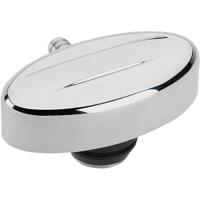Retro Oval Valve Cover PCV Breather Plain