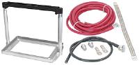 BATTERY MOUNT KIT BLACK