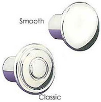 Billet Dash Knob - Polished Smooth Style 1/pkg