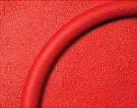 Steering Wheel Half Wrap Red leather