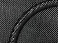 Steering Wheel Half Wrap Embossed Carbon Fiber Vinyl