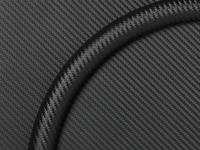 Steering Wheel Half Wrap Embossed Carbon Fiber Vinyl