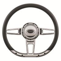 D-Shaped 14 in. Steering Wheel Formula